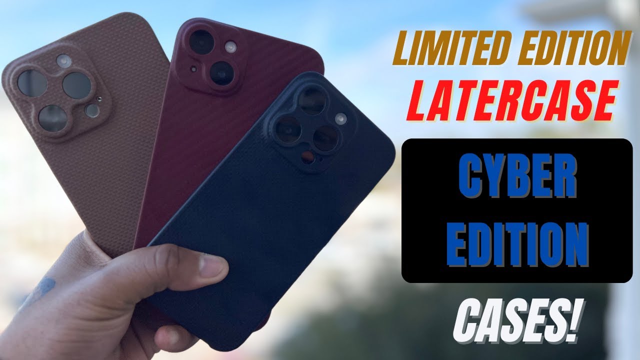 These Limited Edition Cyber Edition Latercases (iPhone 14) are Thin Heaven! - Ty Tech!