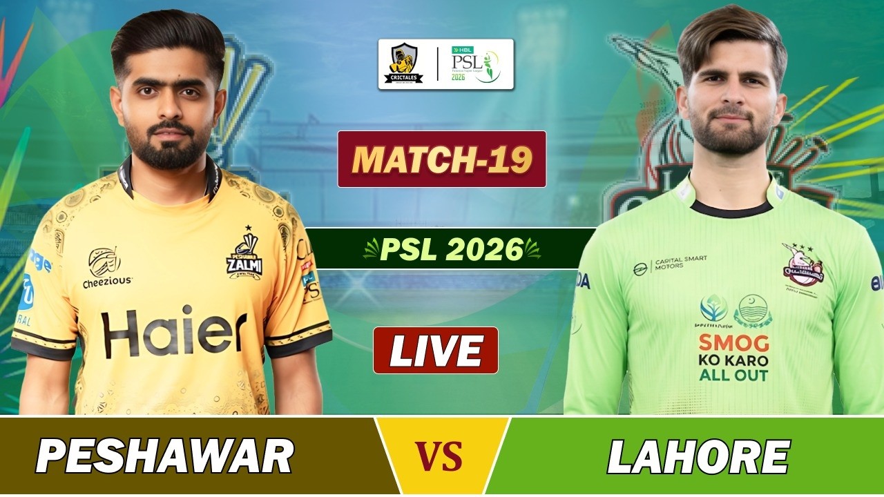 PESHAWAR ZALMI vs LAHORE QALANDARS 19th MATCH LIVE | PSL 2026 LIVE | PZ VS LQ LIVE COMMENTARY