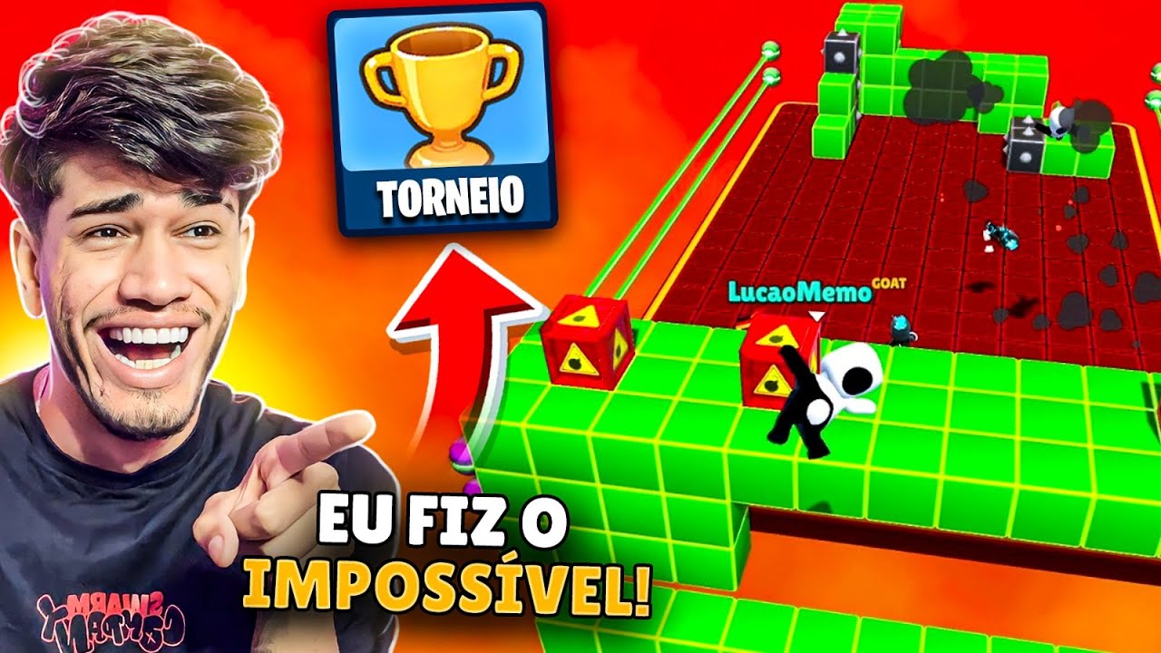 MEU TORNEIO NO STUMBLE GUYS - O DESAFIO MAIS DISPUTADO DO BLOCKDASH LENDÁRIO