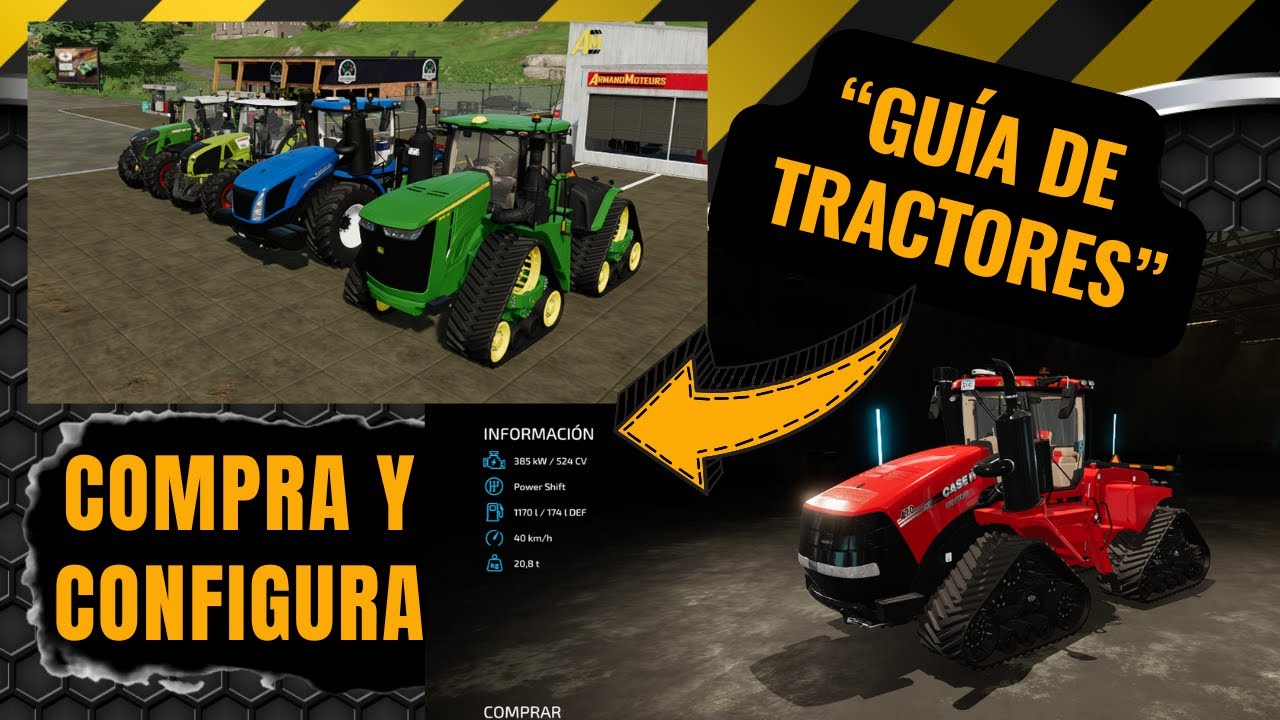 ¡No compres un TRACTOR sin ver esto! | Comparativa, GUÍA de Compra y PERSONALIZACIÓN en FS22