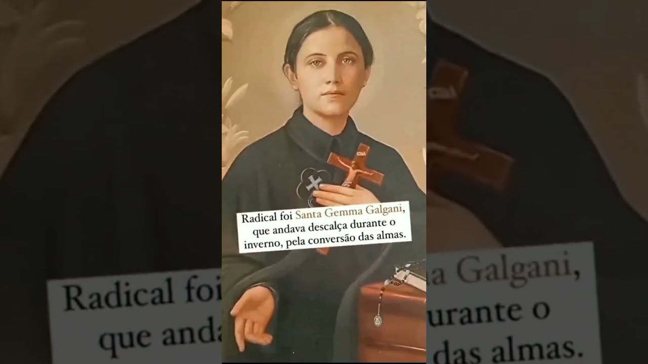 Como dizia Santa Catarina de Sena: 