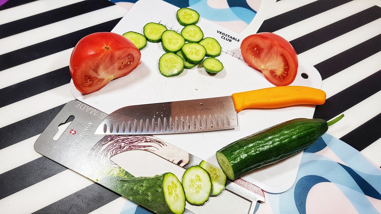 Нож кухонный🔪 Victorinox Swiss Classic Santoku 17 см 6.8526.17L9B