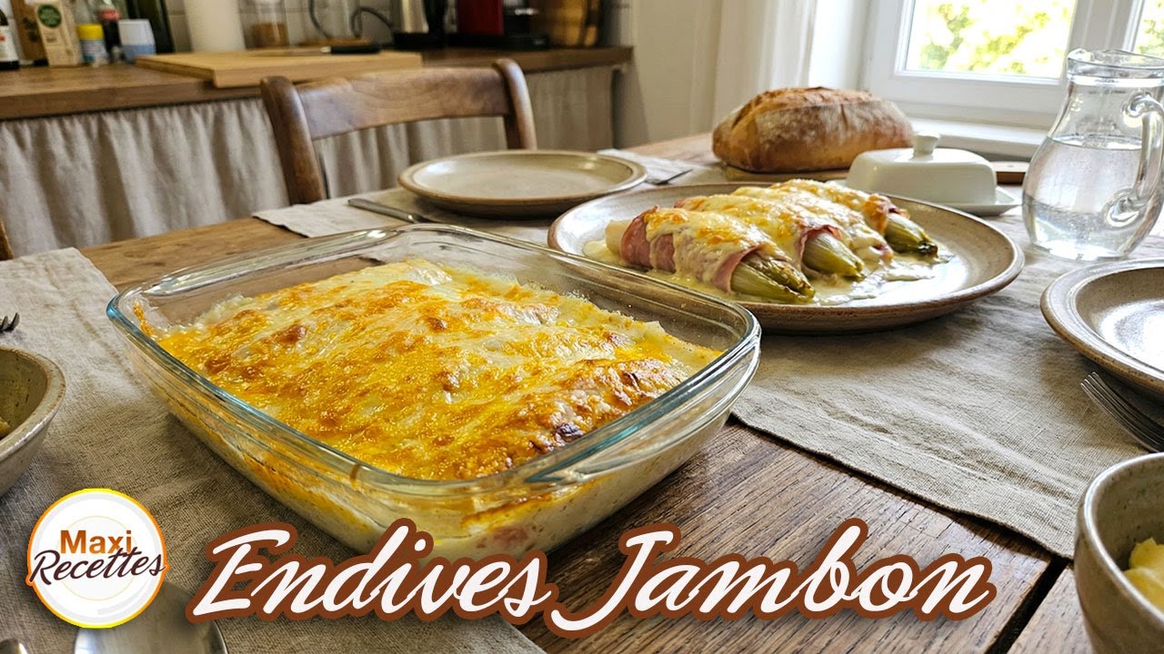 Gratin d'Endives au Jambon Recette Facile et Rapide