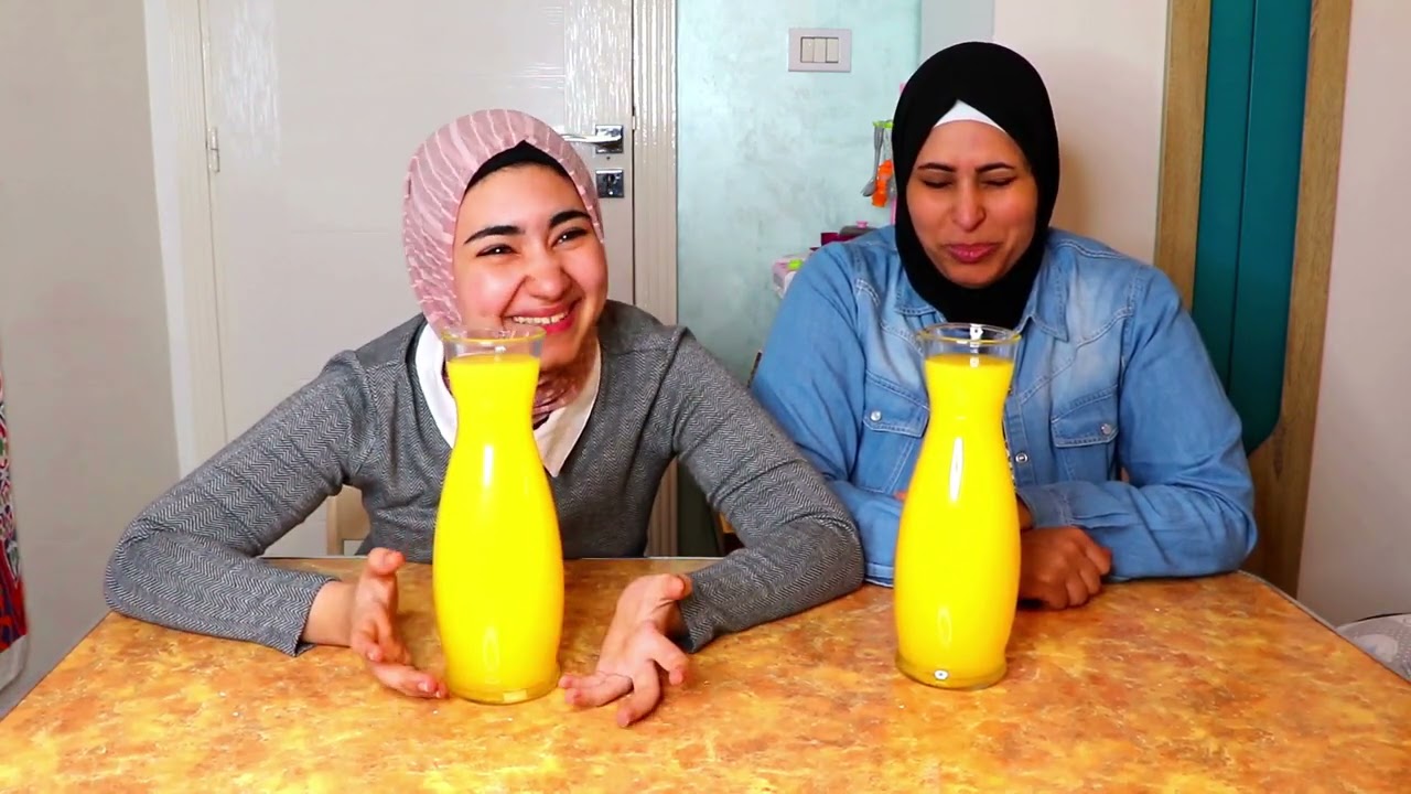 تحدي السحور في دقيقة واحدة لومي ضد تقي😎 (نتيجة مبهرة🤣💪)