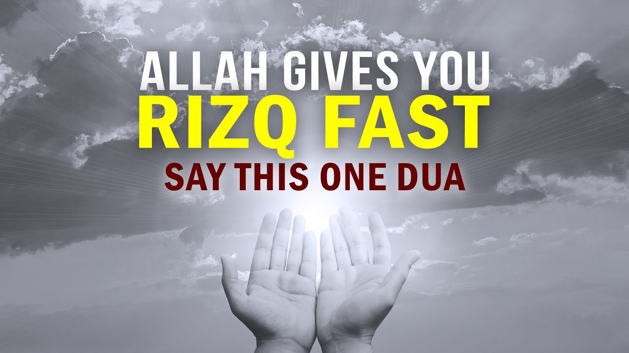 SAY THIS 1 DUA, ALLAH GIVES YOU MONEY FAST