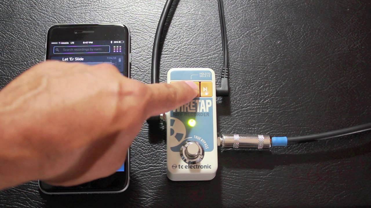 Wiretap Riff Recorder Demo by Ariel Garcia