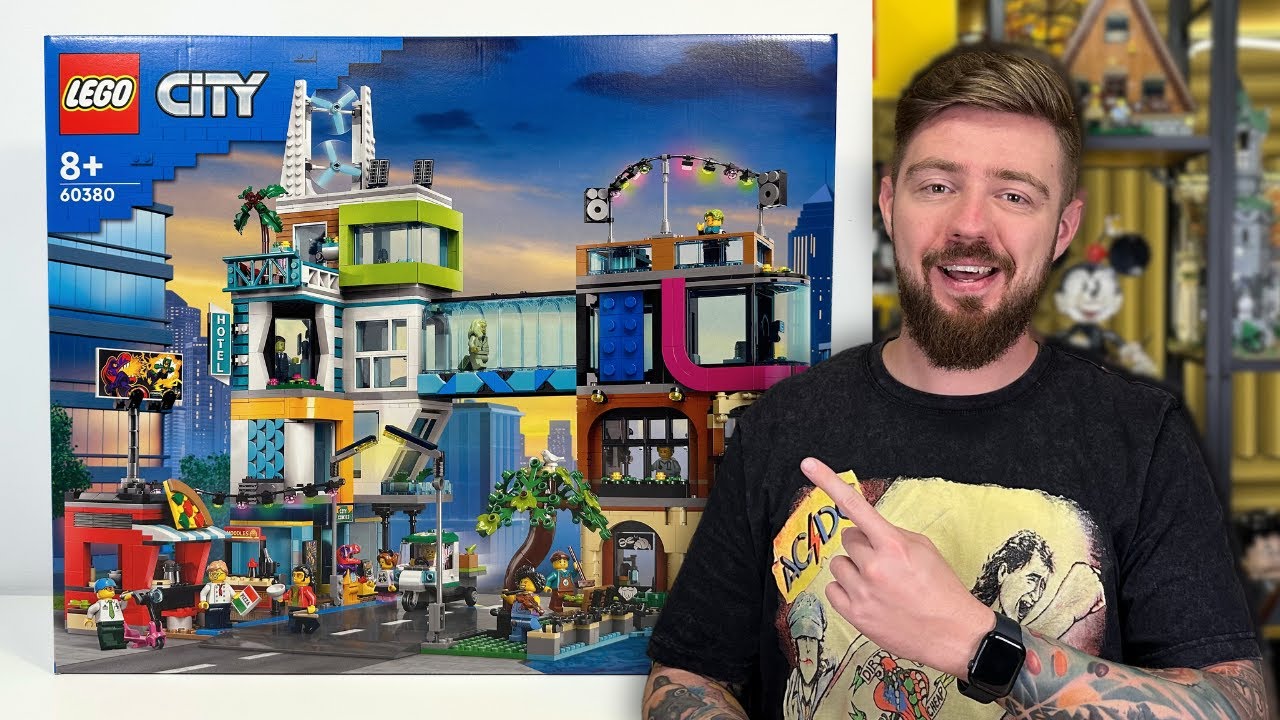 ŚR&Oacute;DMIEŚCIE 🏙️ LEGO CITY 60380 RECENZJA