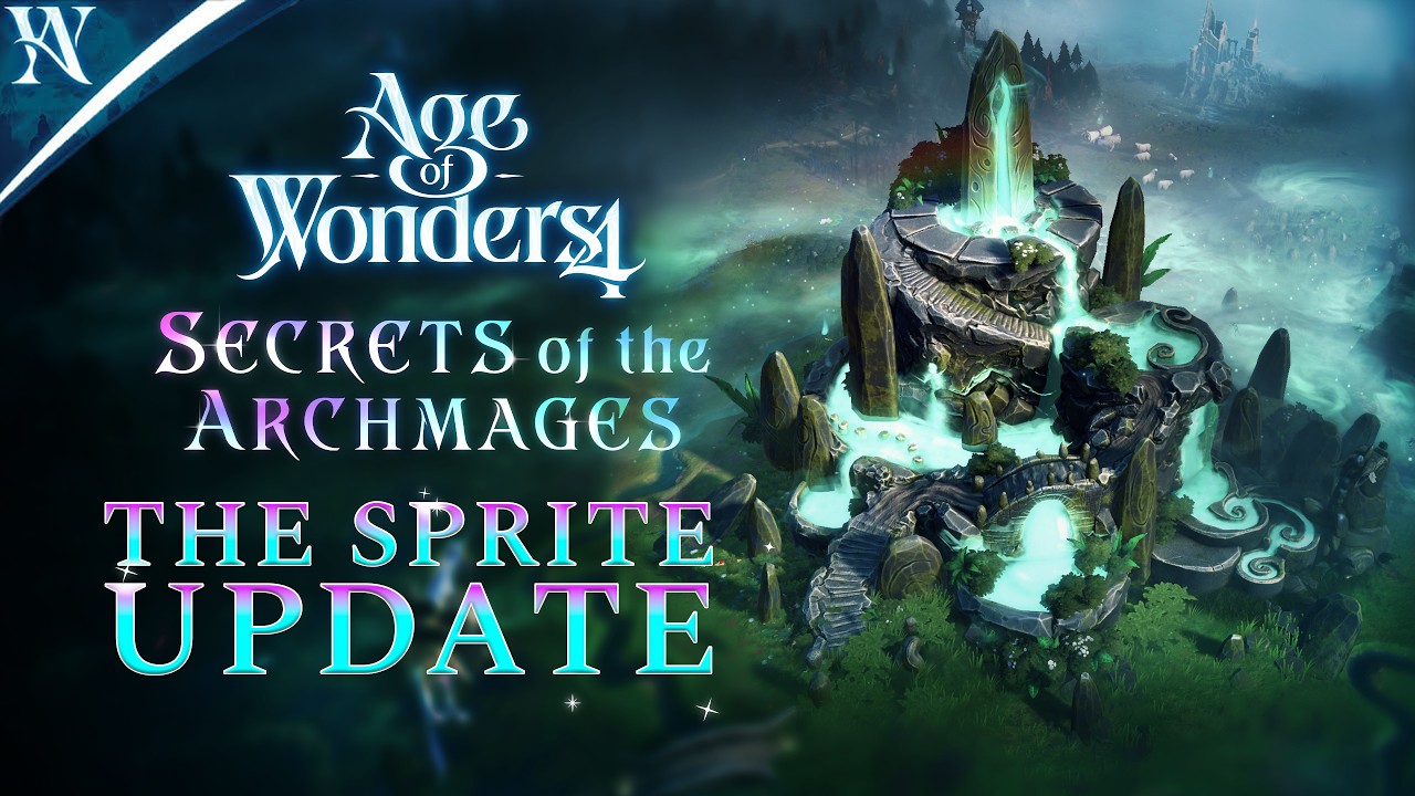 The Sprite Update Highlights &ndash; Secrets of the Archmages Overview by @Fableheim | Age of Wonders 4