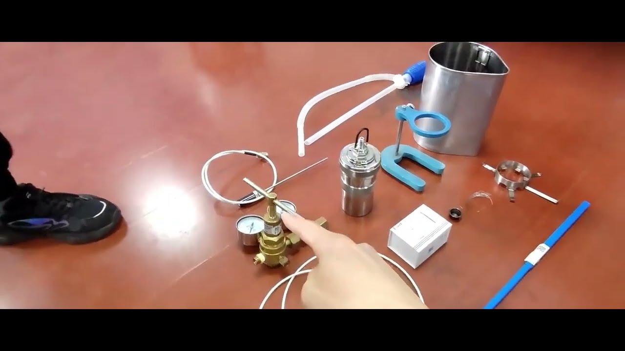 GDY-1A+ Touch Screen Oxygen Bomb Calorimeter. Sample test operation video