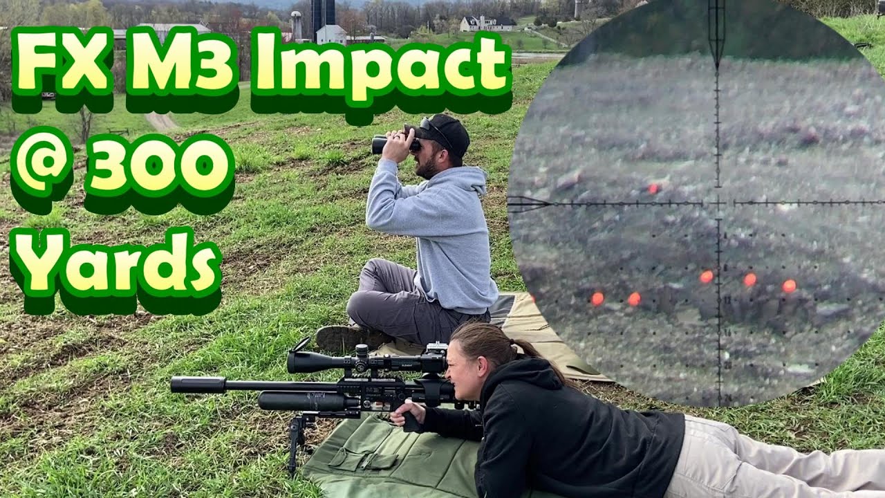 FX M3 Impact Target Shooting at 300 Yards | Plus Exploding Targets!