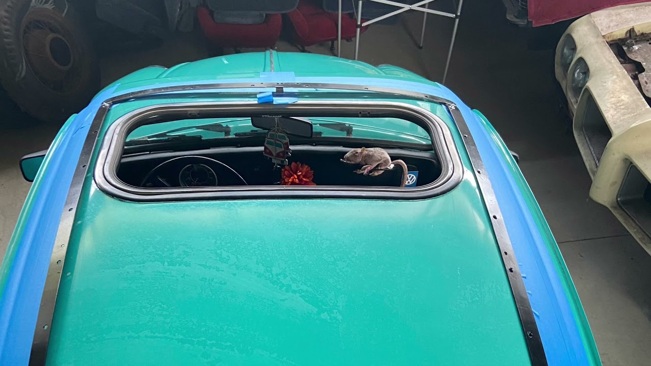 VW sliding ragtop install