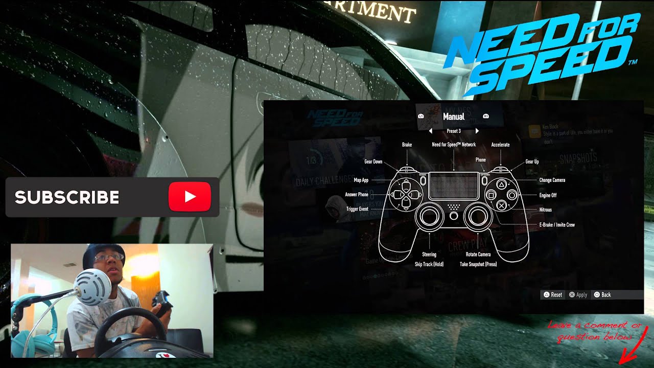 How to use Paddle Shifters [T80's] with Need For Speed 2015