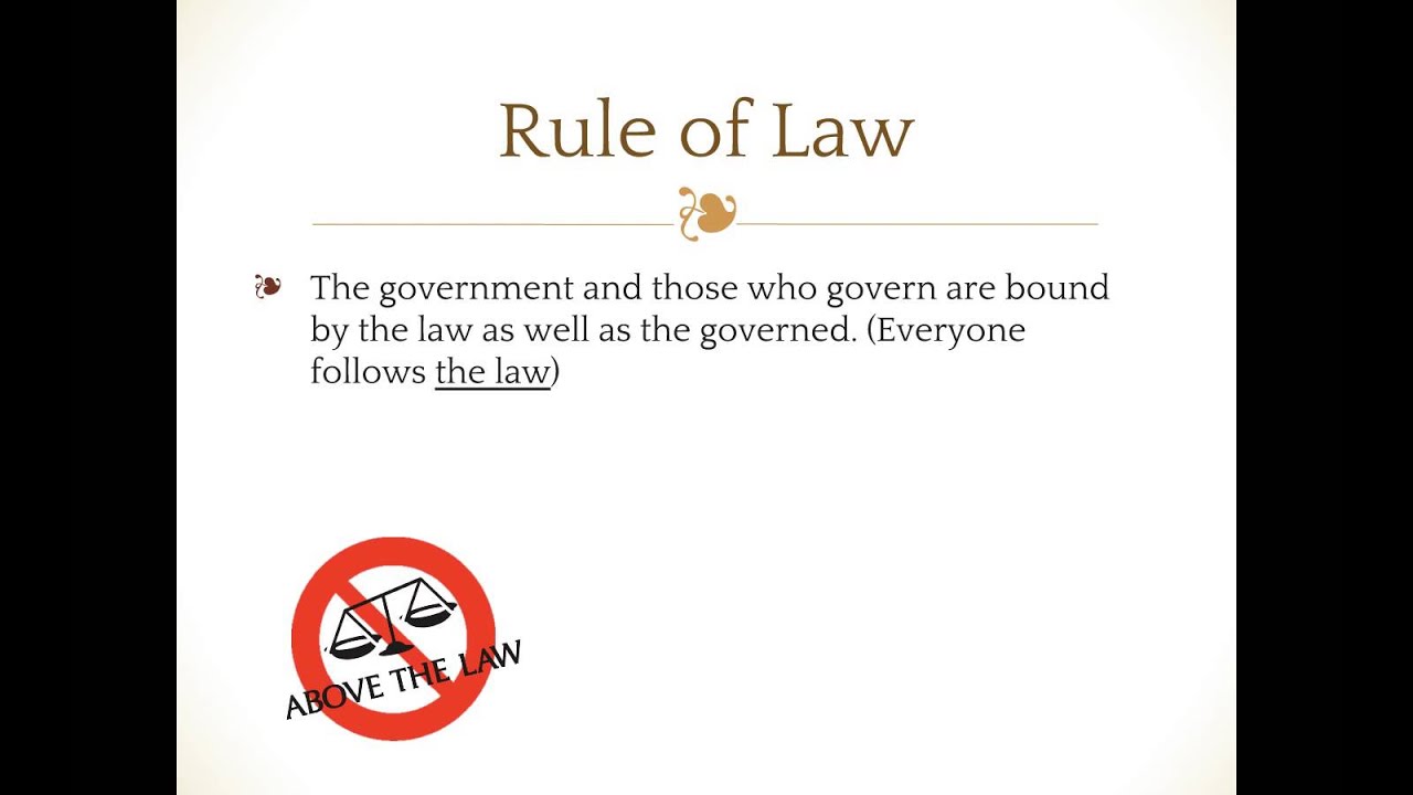 Fundamental Political Principles Video