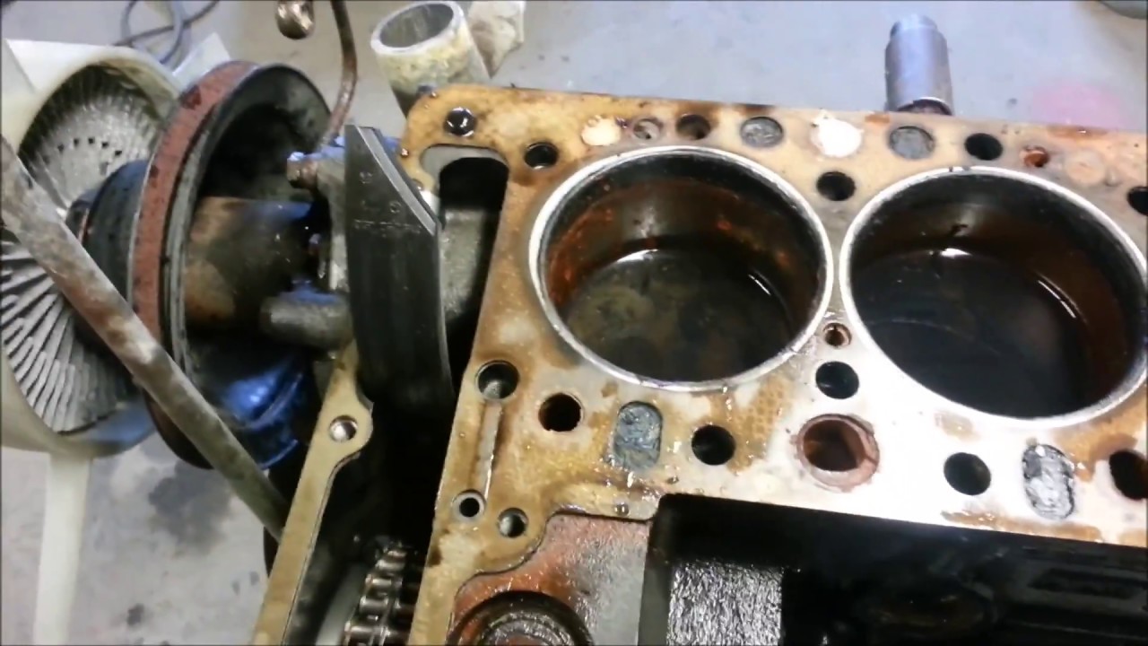 Unimog 411 OM636 to OM616 engine swap Part 1