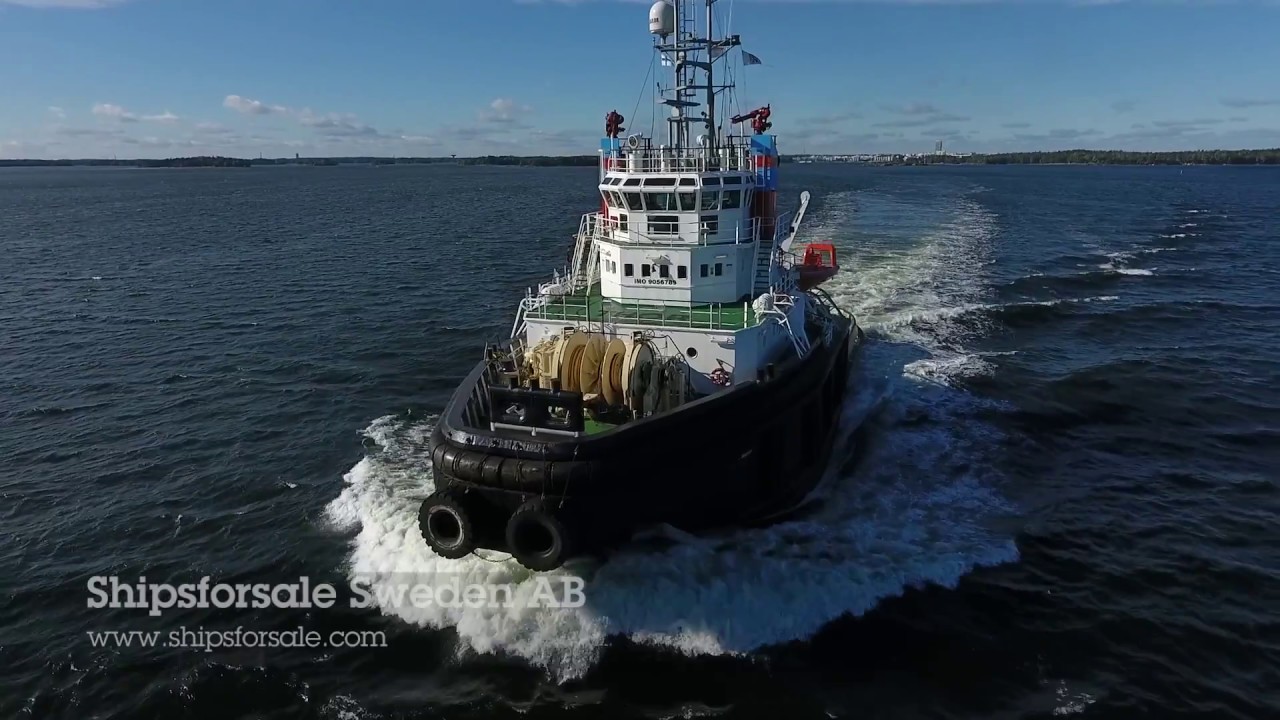 Shipsforsale Sweden, ASD Anchor handling tug THOR, 85t BP,