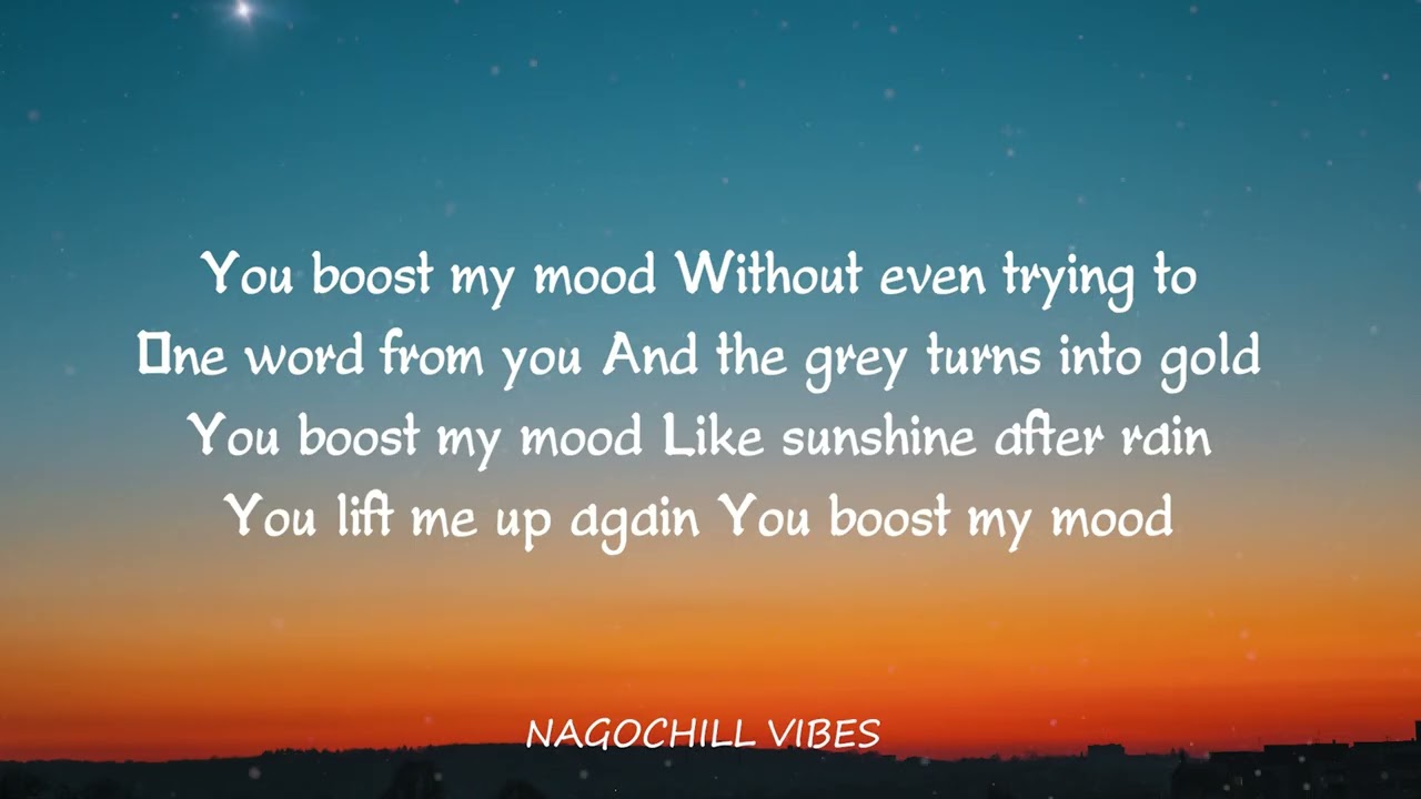 Boost My Mood | Top HiT Song Deep Pop | All Lyrics