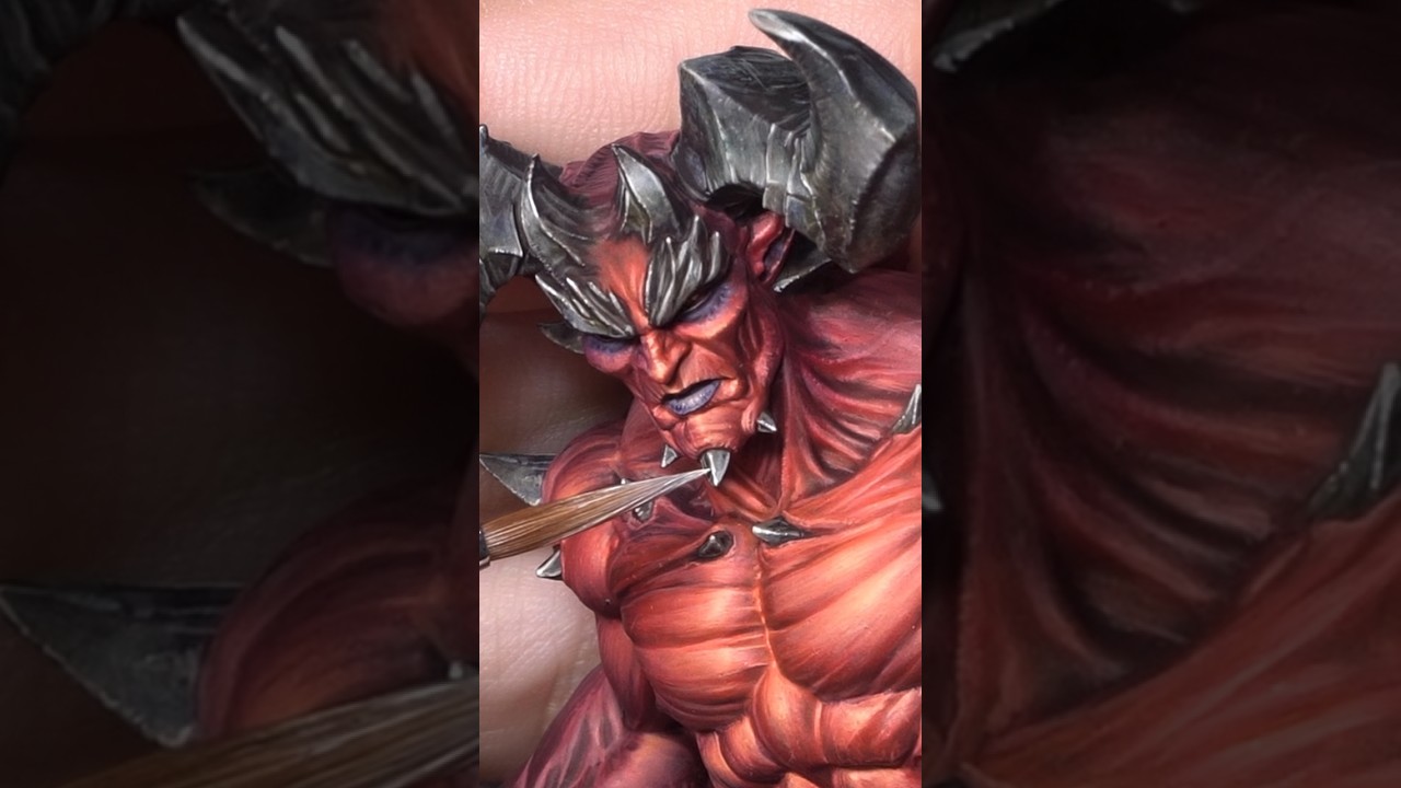 Miniature painting techniques: Painting a bust