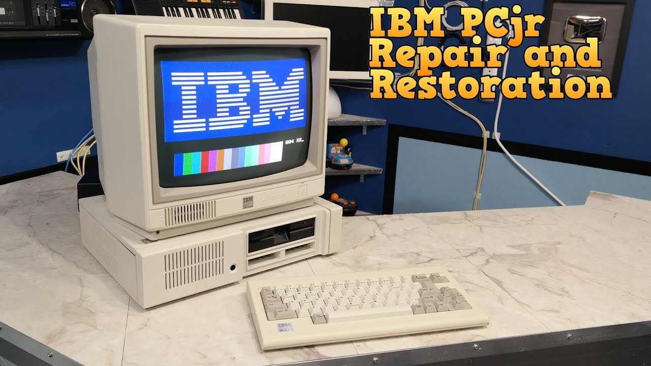 IBM PCjr naprawa i renowacja
