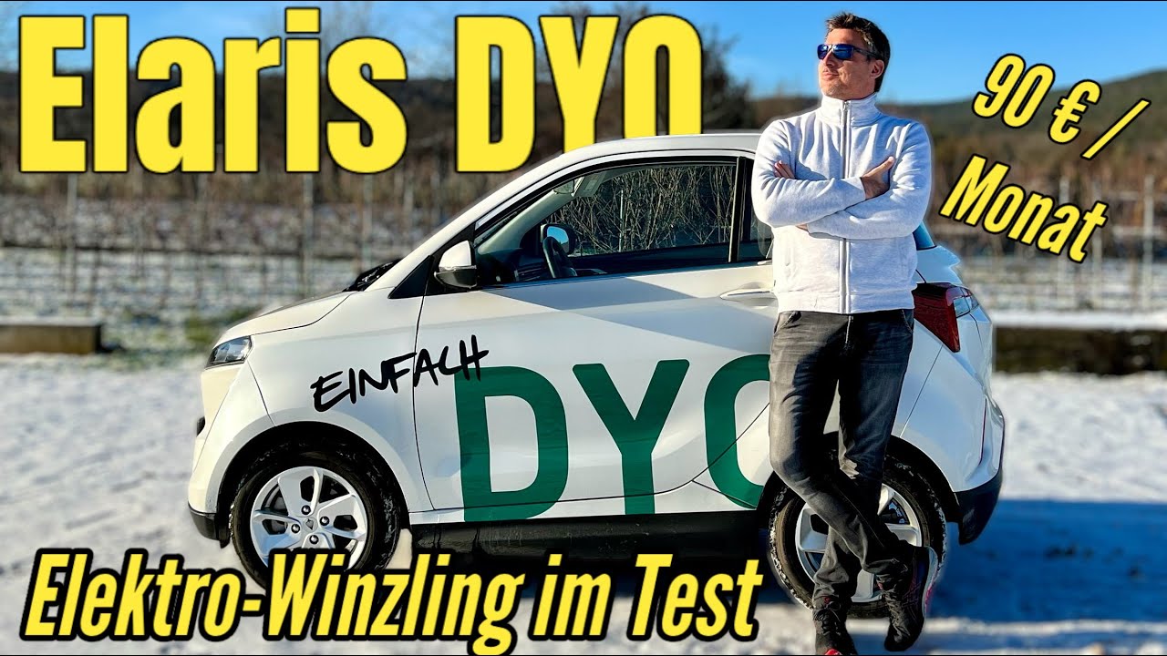 Elaris Dyo: Elektro-Kleinstwagen im ersten Test | Review | Preis | Dorcen E20 | 2023