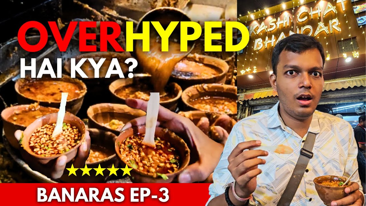 Varanasi Ep-3 | Kashi Chat Bhandar OverHyped? | Sankat Mochan Mandir | Kashi Vishwanath Shayan Aarti