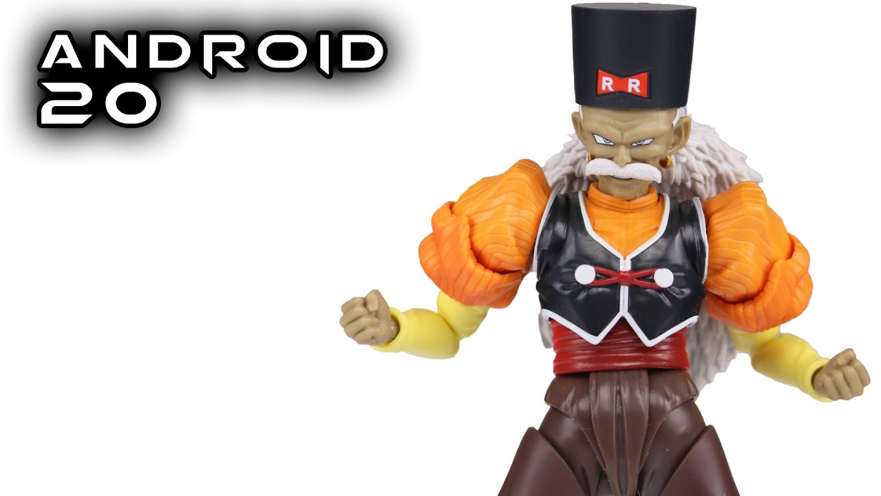 S.H. Figuarts ANDROID 20 Dragon Ball Z Action Figure Review