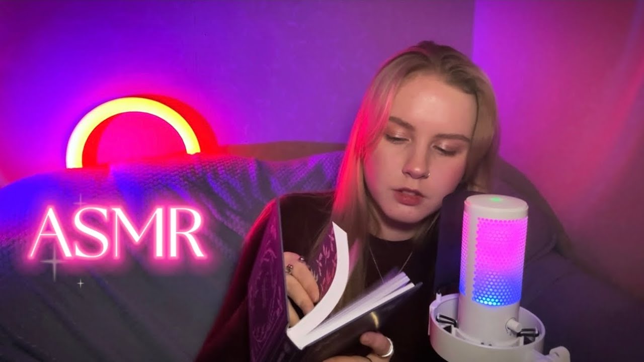ASMR Quiet Book Whisper | Wuthering Heights + Relaxing Triggers 📚💙
