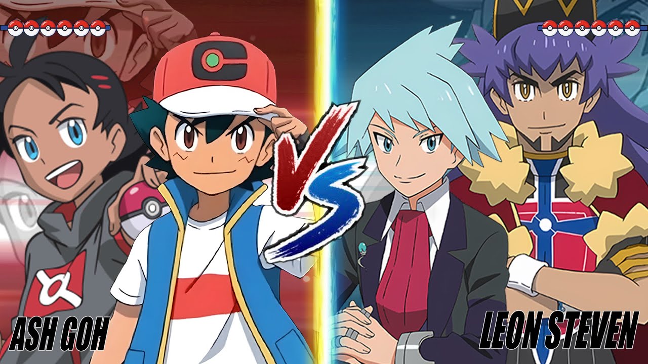 Pok&eacute;mon Battle: ASH and GOH Vs. LEON and STEVEN