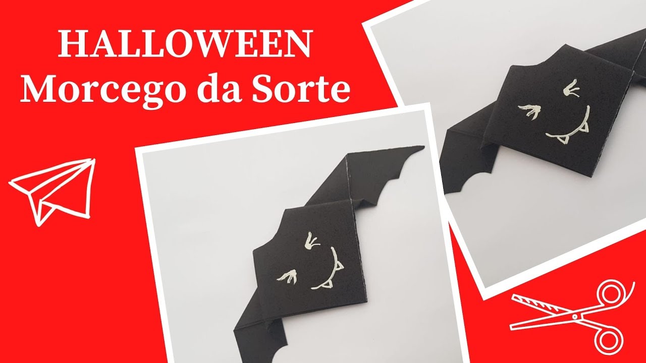 MORCEGUINHO DE HALLOWEEN | ATIVIDADES DE DIA DAS BRUXAS |  MORCEGO DE PAPEL