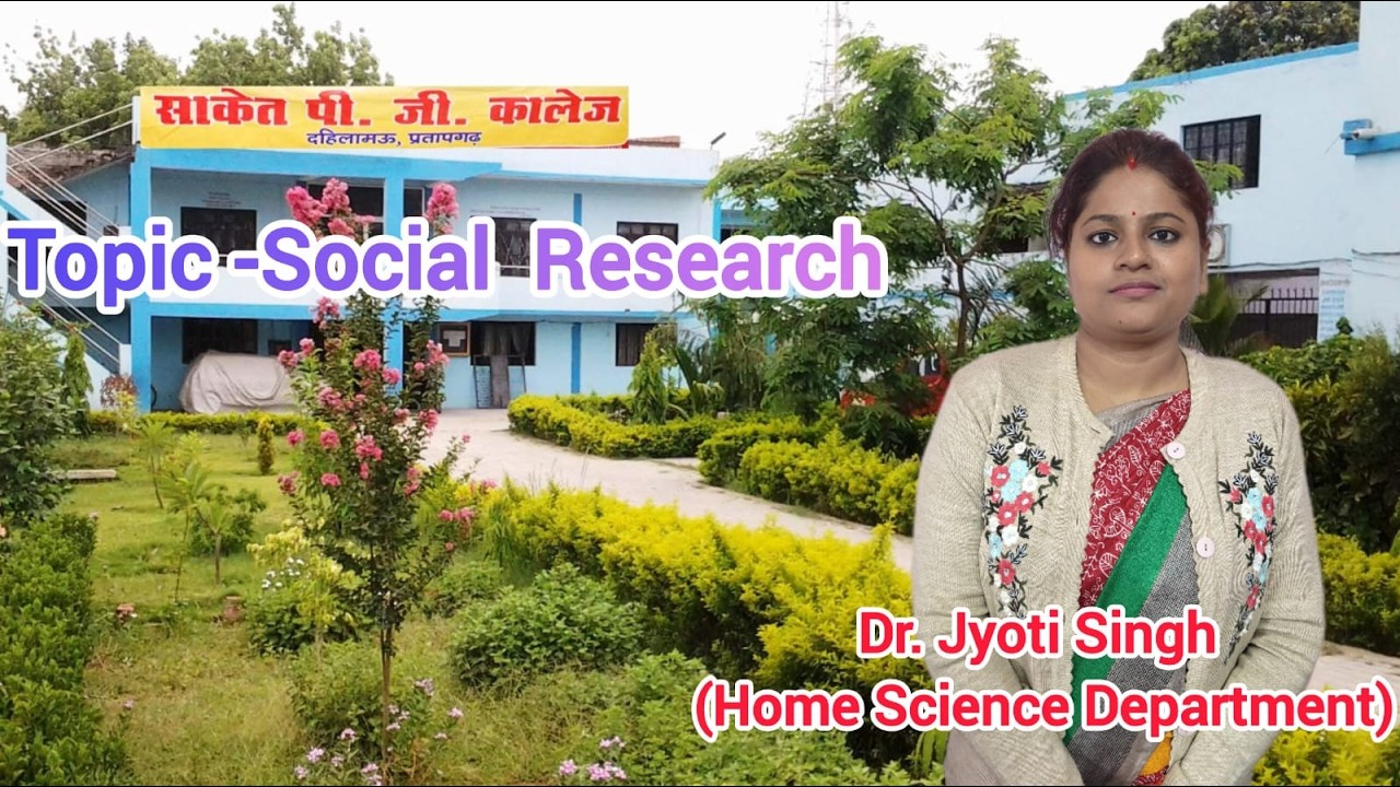 Topic -Social Research