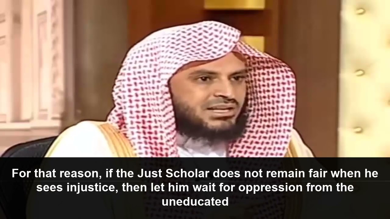They tried to get this video removed from Abdul-Aziz Al Tarefe - English translation الطريفي