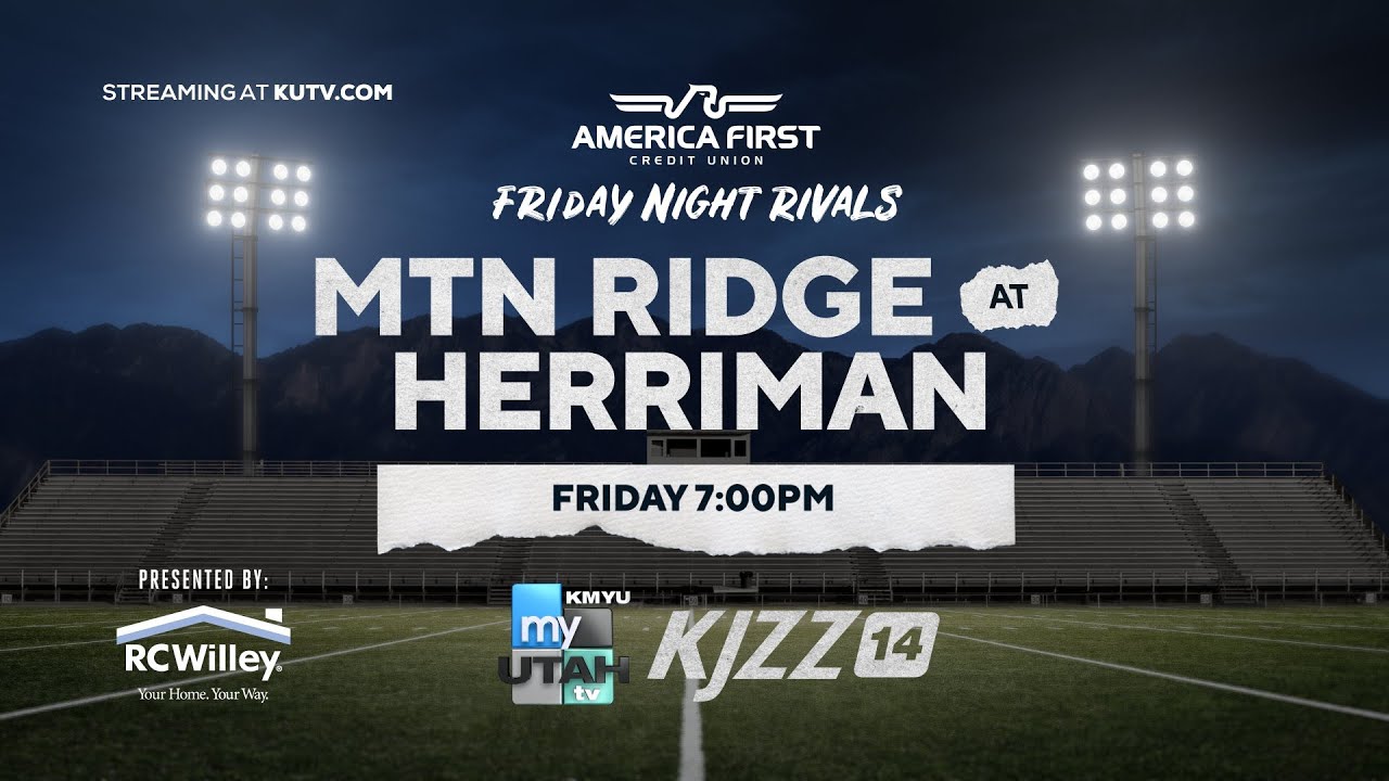 Herriman Mustangs (7-0) host Mountain Ridge Sentinels (5-2) for HUGE cross-town matchup