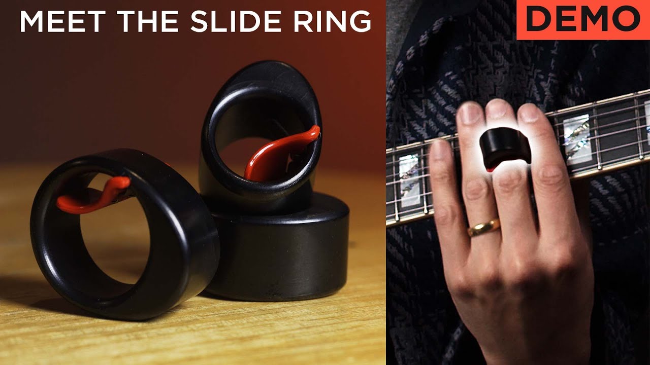 The Steel Guitar Slide That Doesn't Get In The Way | Black Mountain Slide Ring