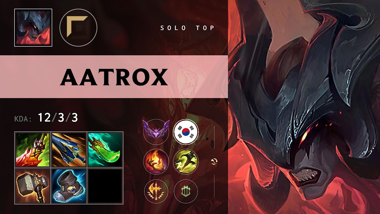 Aatrox Top vs Darius - KR Master Patch 26.11
