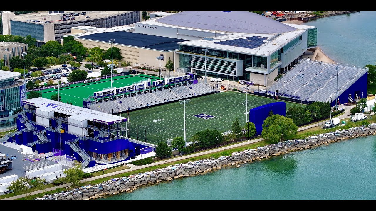 How Northwestern University Built a 14,000-Seat Temporary Lakeside Football Stadium in 65 Days