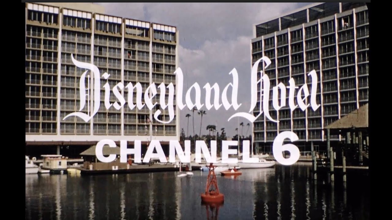 Vintage 1970s Disneyland Hotel Channel 6 In-Room Guest Services Footage
