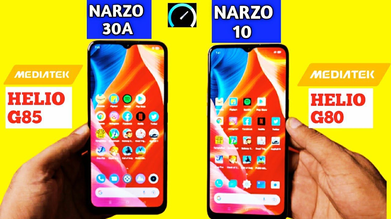 Realme Narzo 30A vs Realme Narzo 10 Speed Test & Camera Comparison |