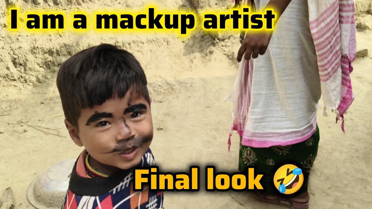 আজিৰ পৰা mackup artist মই 😁 || Assamese funny video @the_parashmoni 