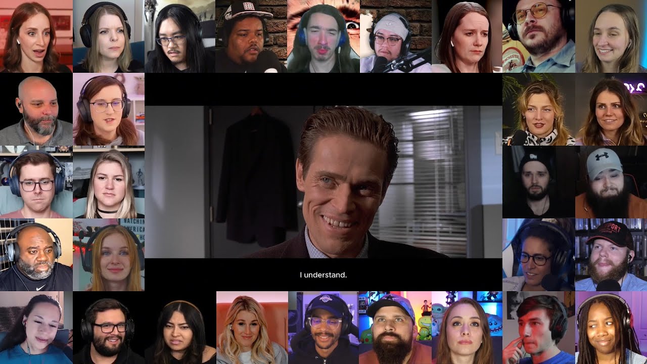 Office Interrogation - American Psycho (2000) - Reaction Mashup