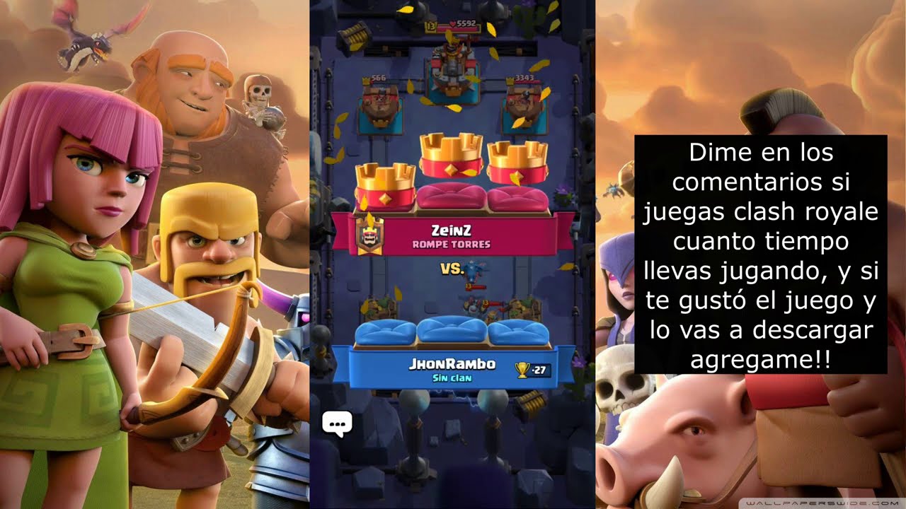 ASMR 🎯 Jugando CLASH ROYALE🎮👾🎯 | GANA SIEMPRE! CON ESTE MAZO | Masticando chicle 🍬| La Barba ASMR 💈