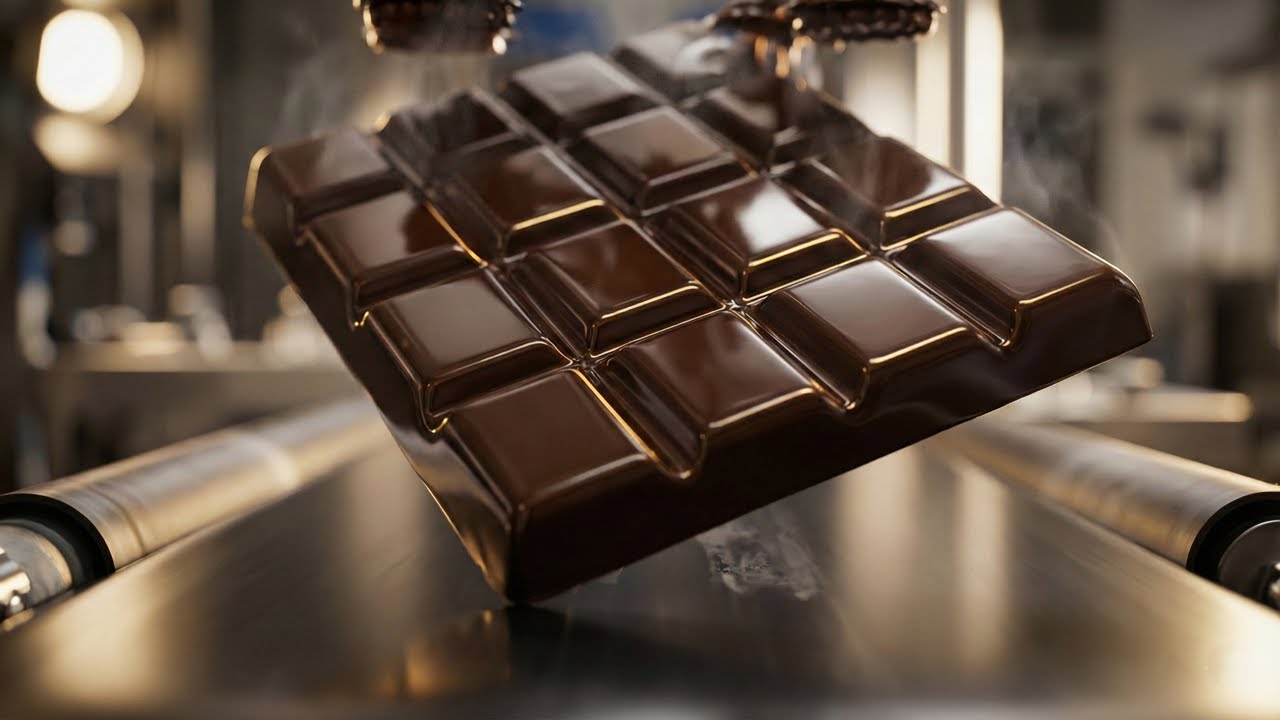 How Snickers Are Made: Inside the Factory (Hyper-Realistic AI Tour)