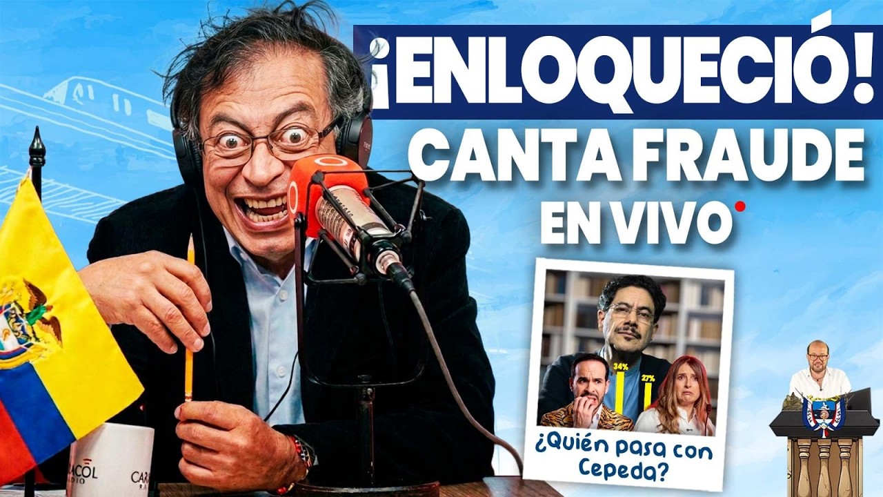 ⁠&iexcl;PETRO SE SALI&Oacute; DE QUICIO EN VIVO! &iquest;ANUNCI&Oacute; FRAUDE PARA ESTAS ELECCIONES? + &iquest;QUI&Eacute;N PASA CON CEPEDA?