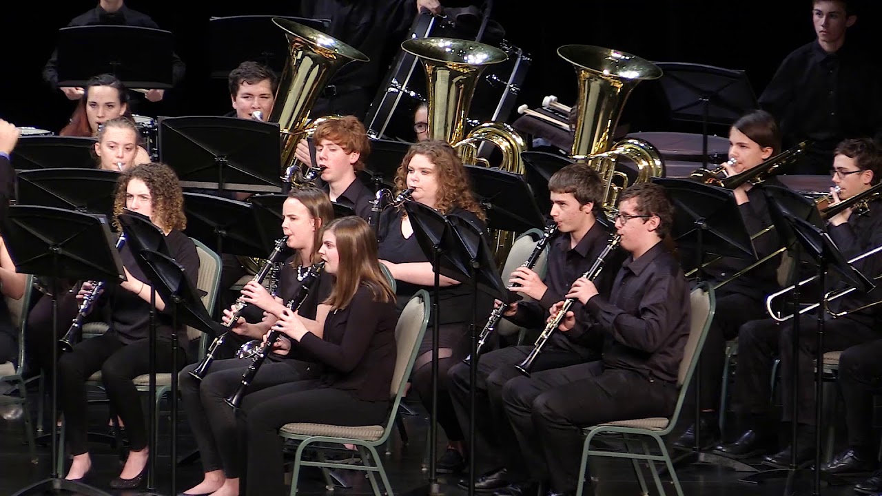 South Brunswick HS Wind Ensemble - Declaration Overture - Claude T. Smith