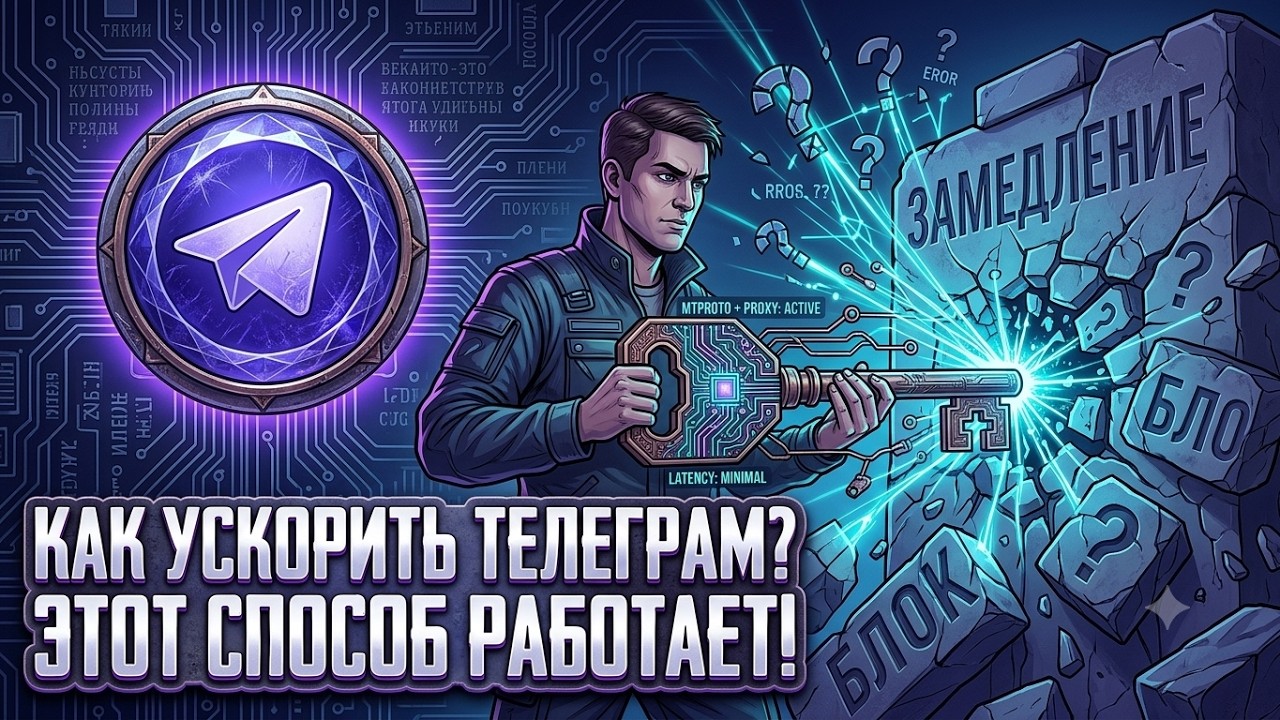 НОВЫЙ ТГ ОБХОД ТГ ФИКС: Как обойти блокировку телеграм если приложение вообще не работает в рф