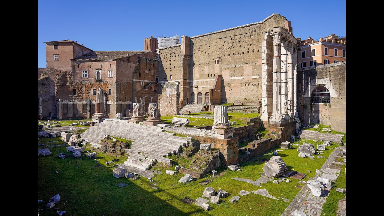 Forum of Augustus 4K walk