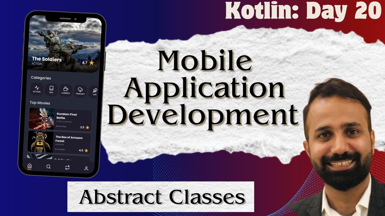 Kotlin Day 20 | Abstract Classes in Kotlin Explained | Programming with Rana Waqas