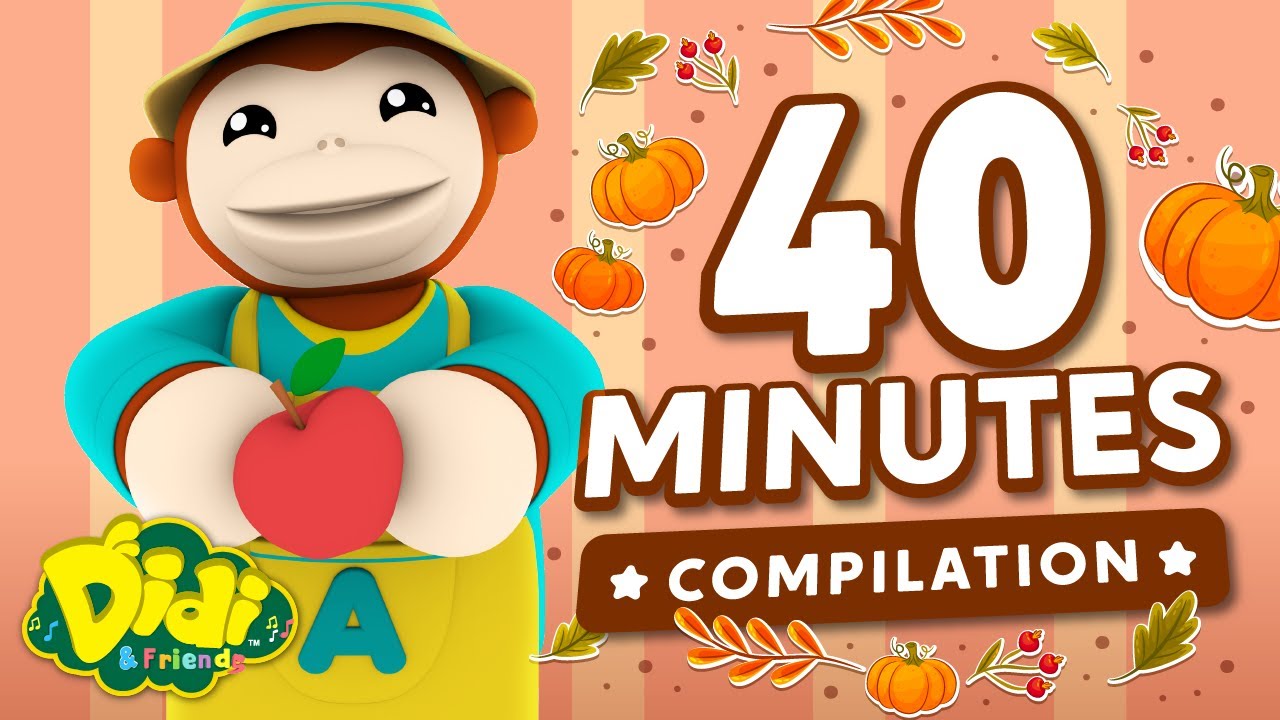 Best Fall Fruits Song Compilation | Didi & Friends Cute Nursery Rhymes & Kids Songs