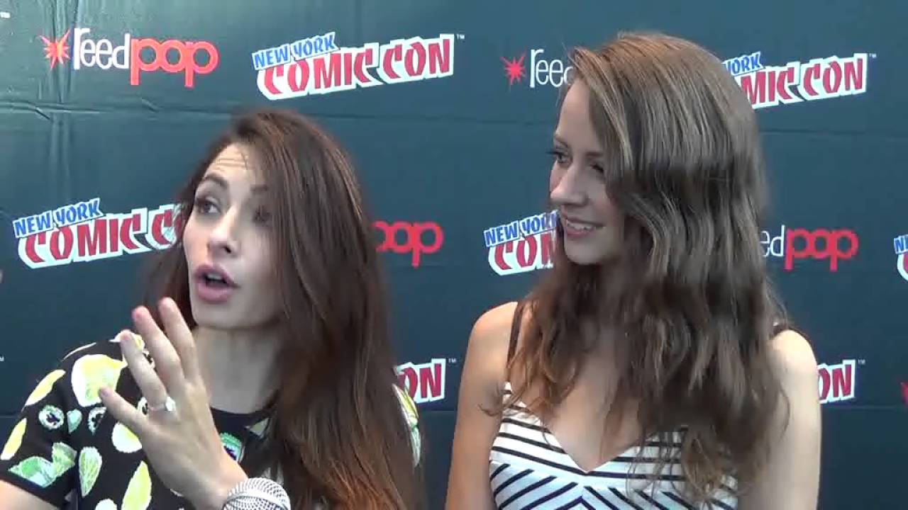 PERSON OF INTEREST's Amy Acker & Sarah Shahi Talk Their On-Screen Relationship as Root & Shaw. NYCC