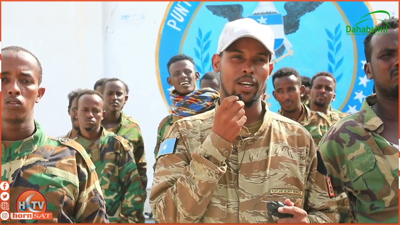 Ciidamo katirsanaa Daraawiishta Puntland oo ku biiray Taliska Ciidanka PSF.