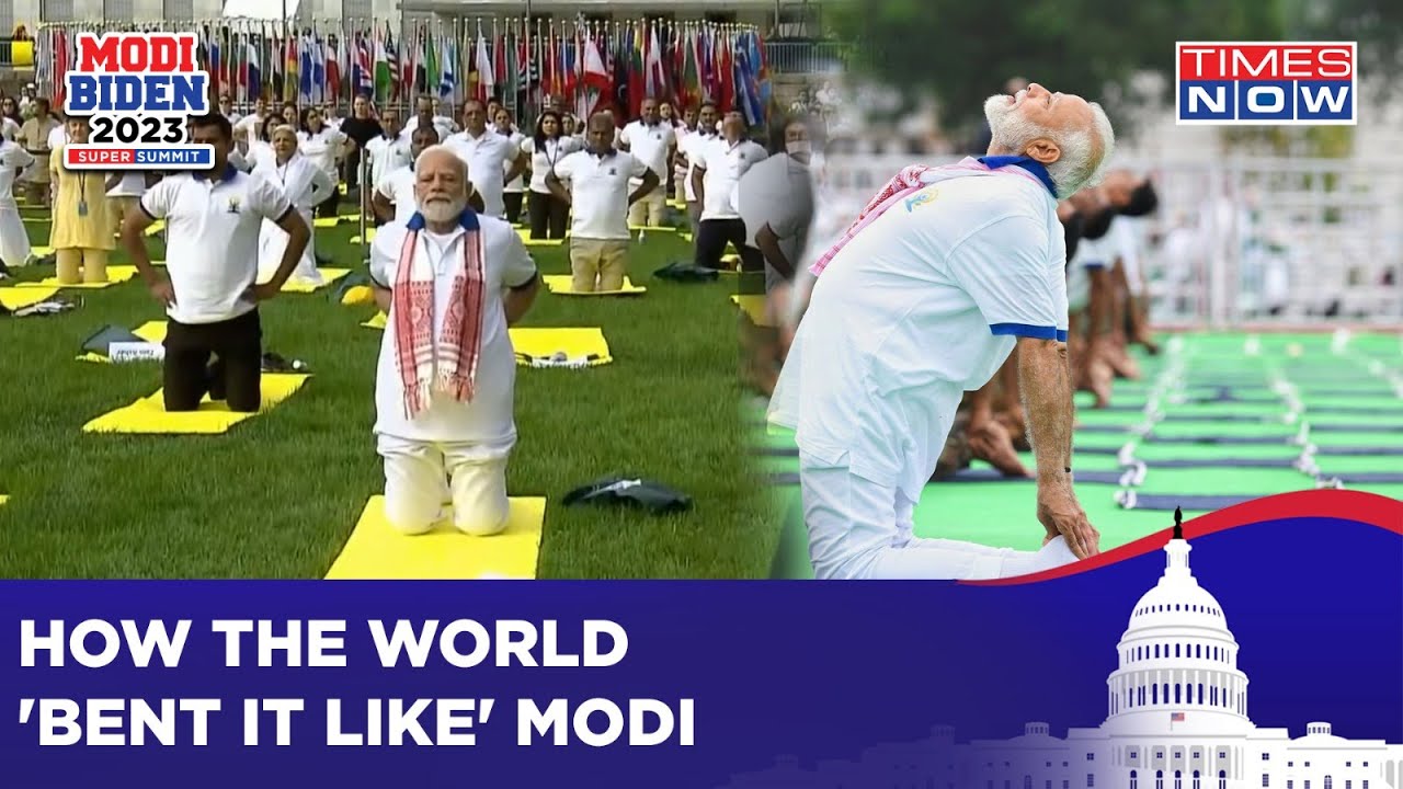 PM Modi's Historic Event: World Celebrates Yoga Day| India's Soft Power On Display In New York