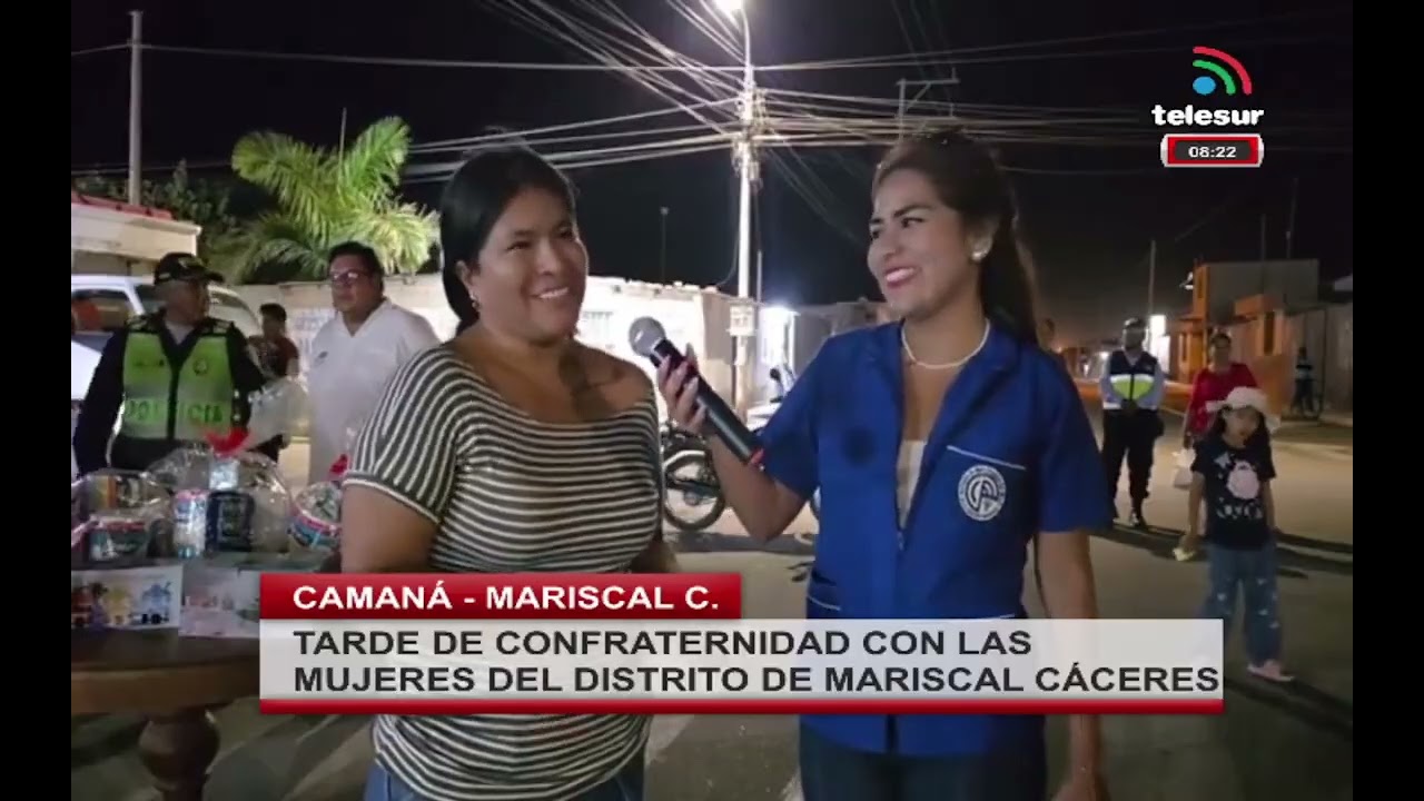 TARDE DE CONFRATERNIDAD CON LAS MUJERES DEL DISTRITO DE MARISCAL CÁCERES - #camana